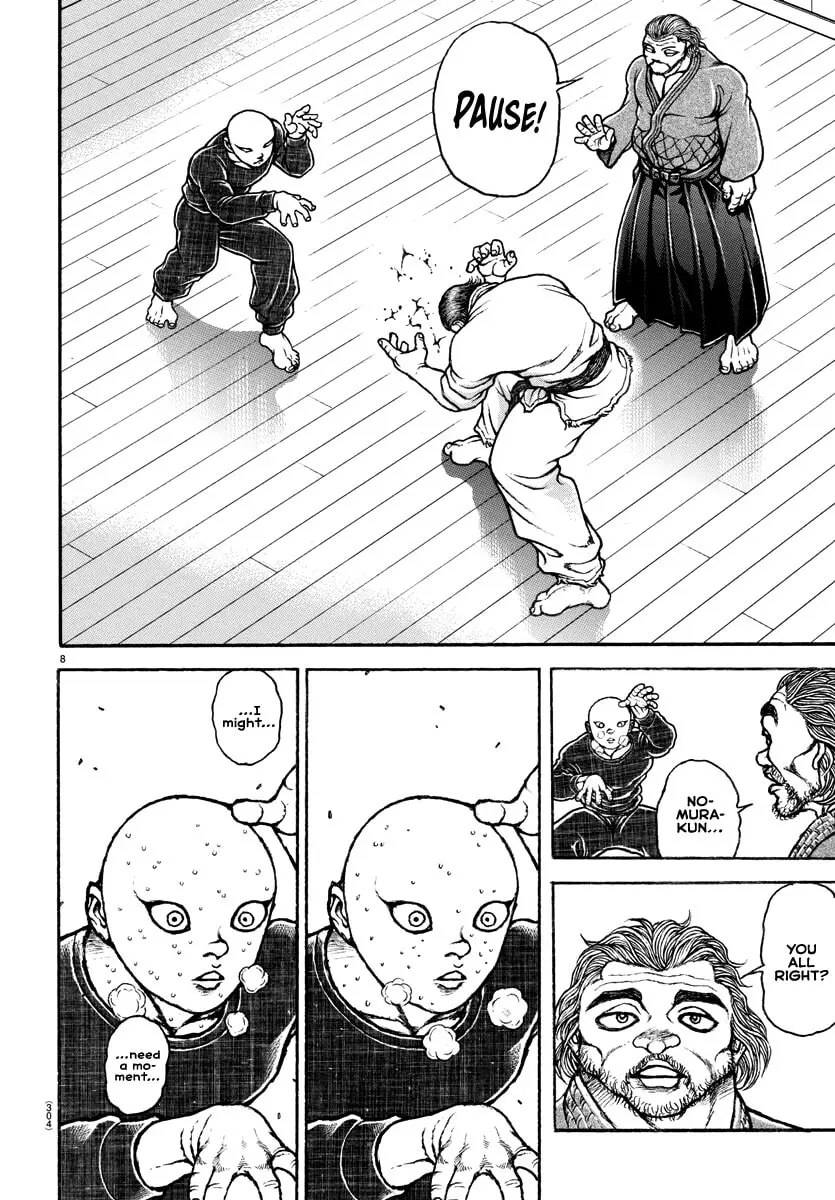 Baki Dou 2, chapter 149, page 8