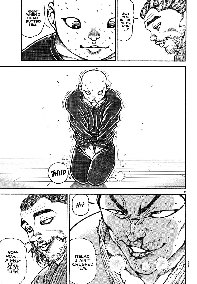 Baki Dou 2, chapter 149, page 9