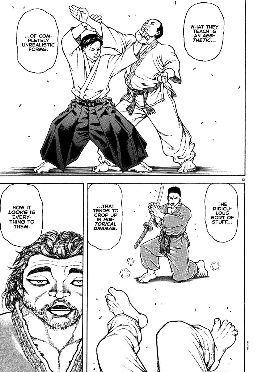 Baki Dou 2, chapter 150, page 13