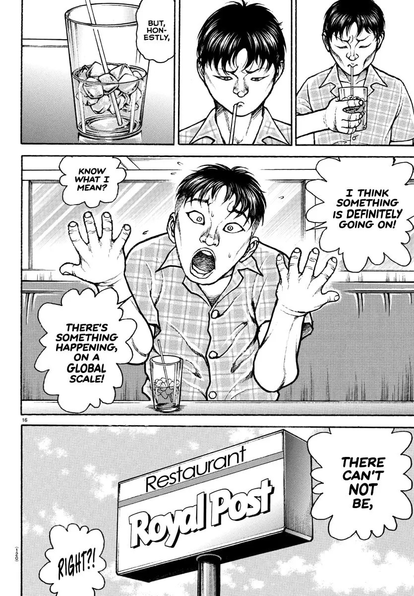 Baki Dou 2, chapter 151 END, page 17