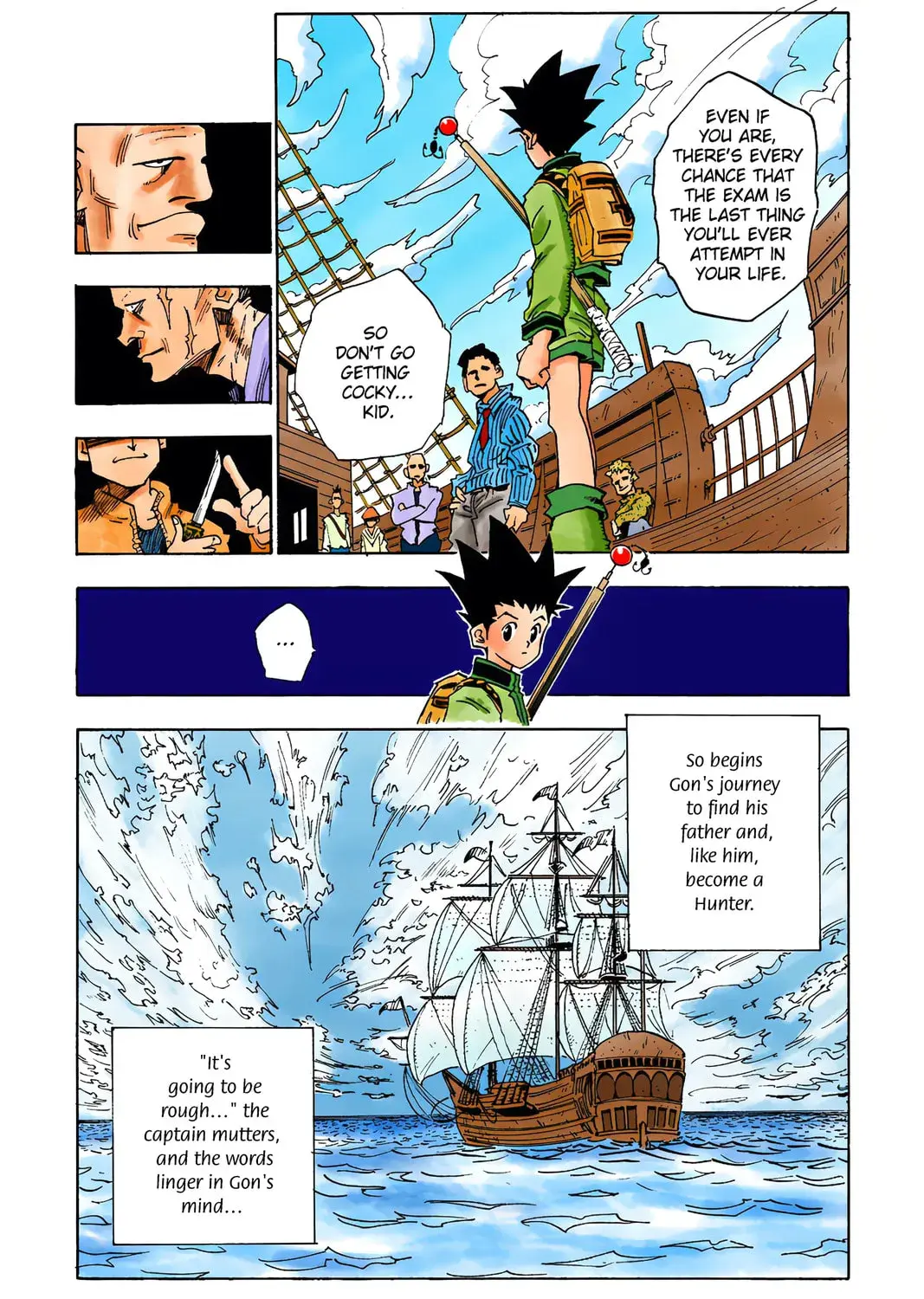 Hunter x Hunter Colored Manga, chapter 1, page 63