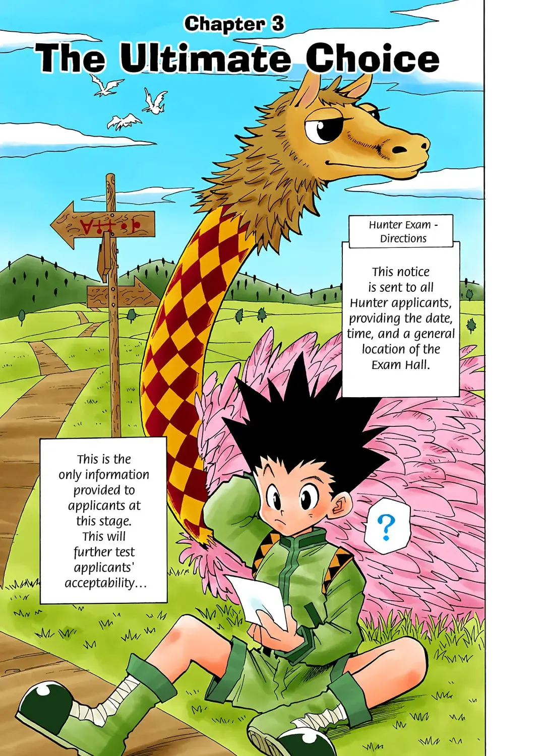 Hunter x Hunter Colored Manga, chapter 3, page 1