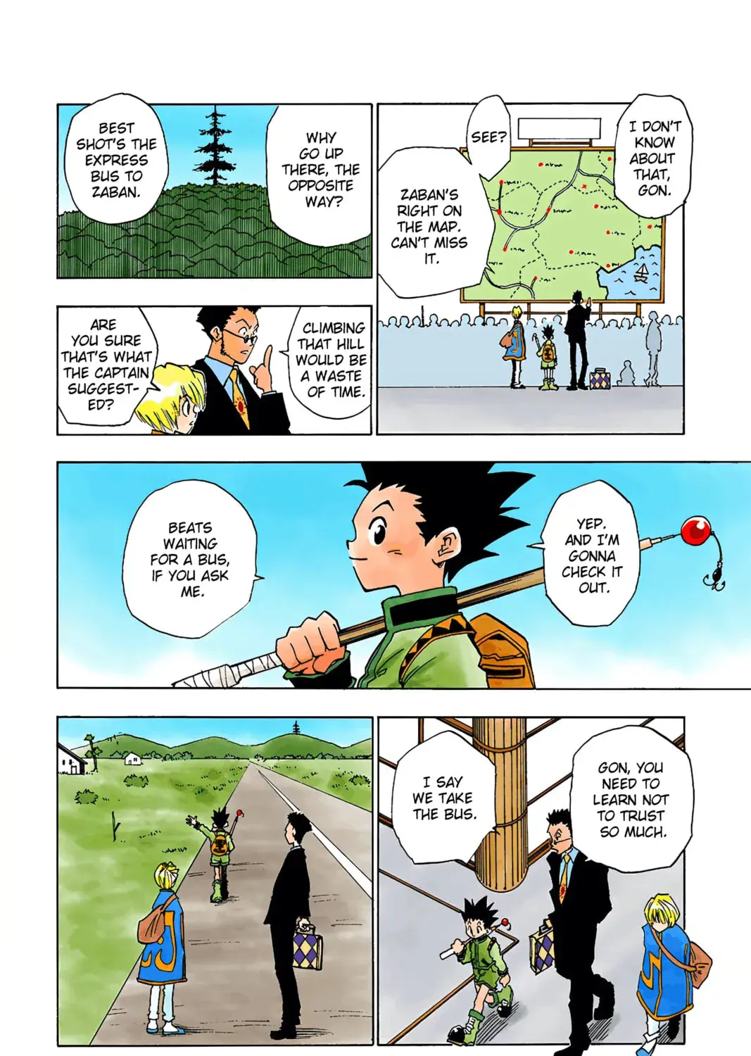 Hunter x Hunter Colored Manga, chapter 3, page 7