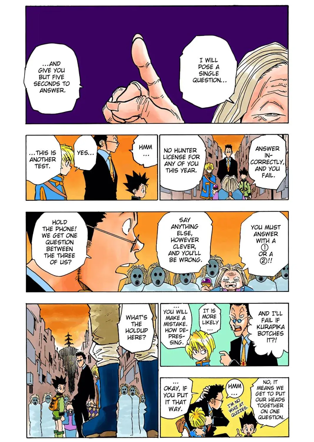 Hunter x Hunter Colored Manga, chapter 3, page 17