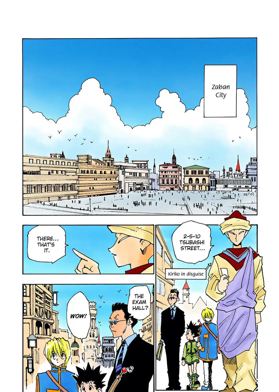 Hunter x Hunter Colored Manga, chapter 5, page 3