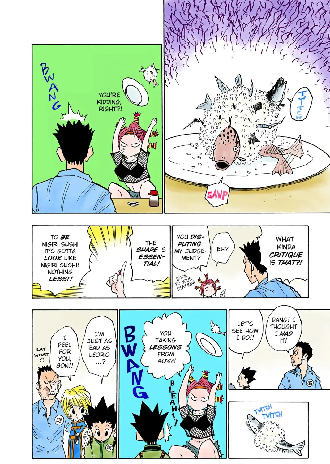 Hunter x Hunter Colored Manga, chapter 11, page 27