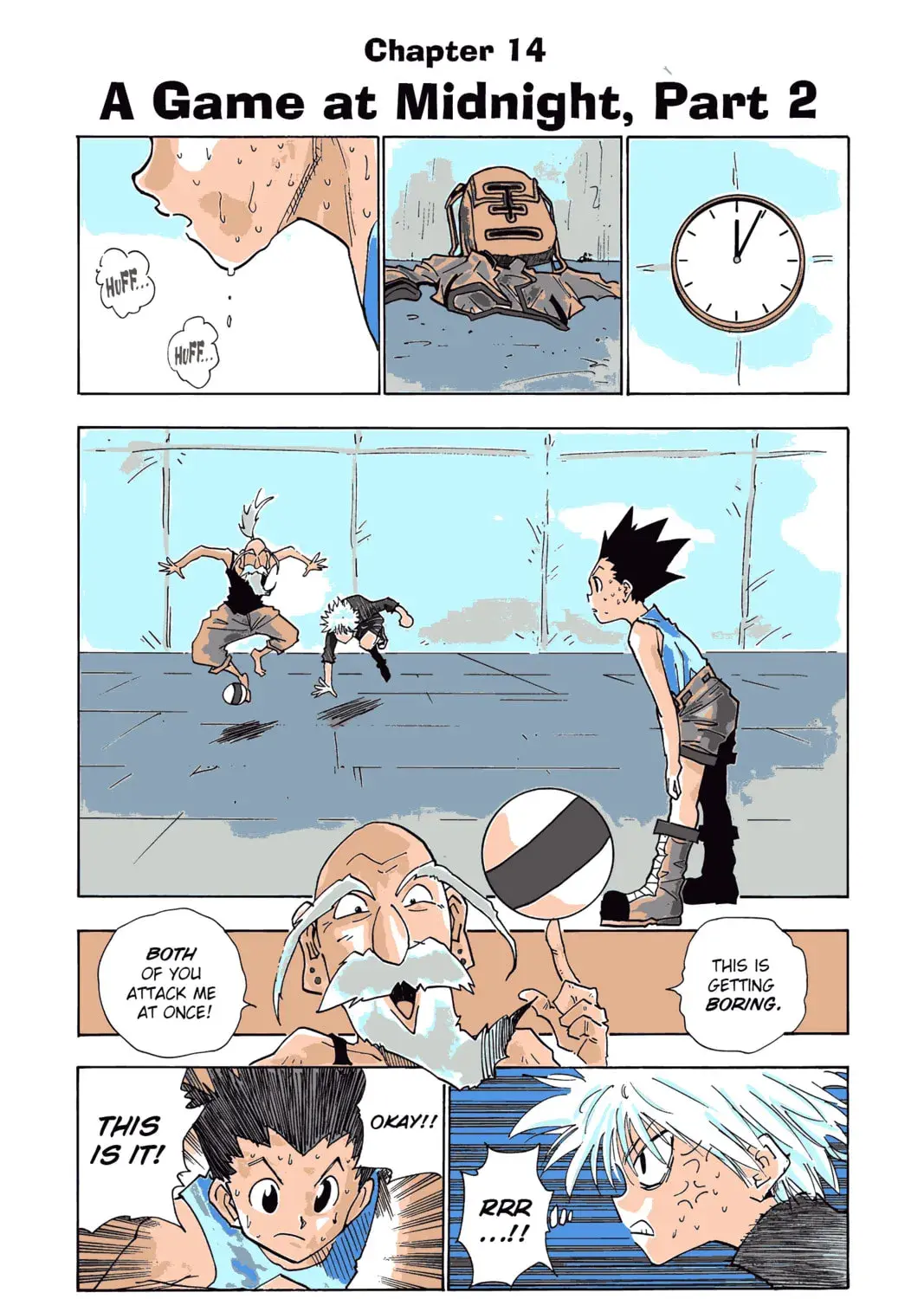 Hunter x Hunter Colored Manga, chapter 14, page 1