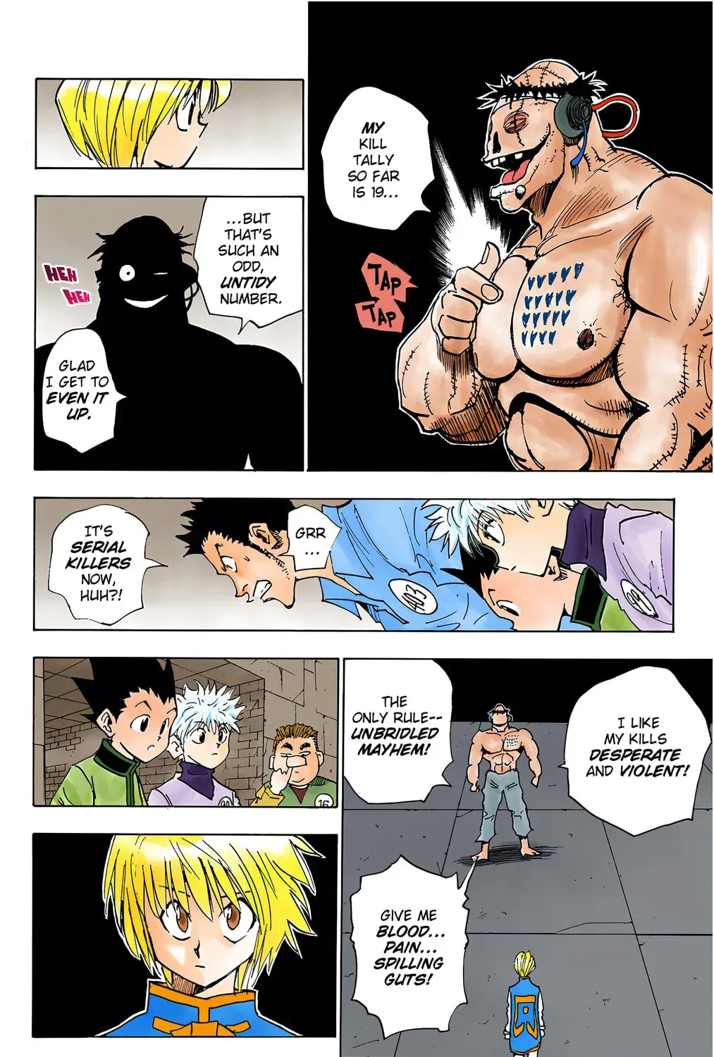 Hunter x Hunter Colored Manga, chapter 18, page 7