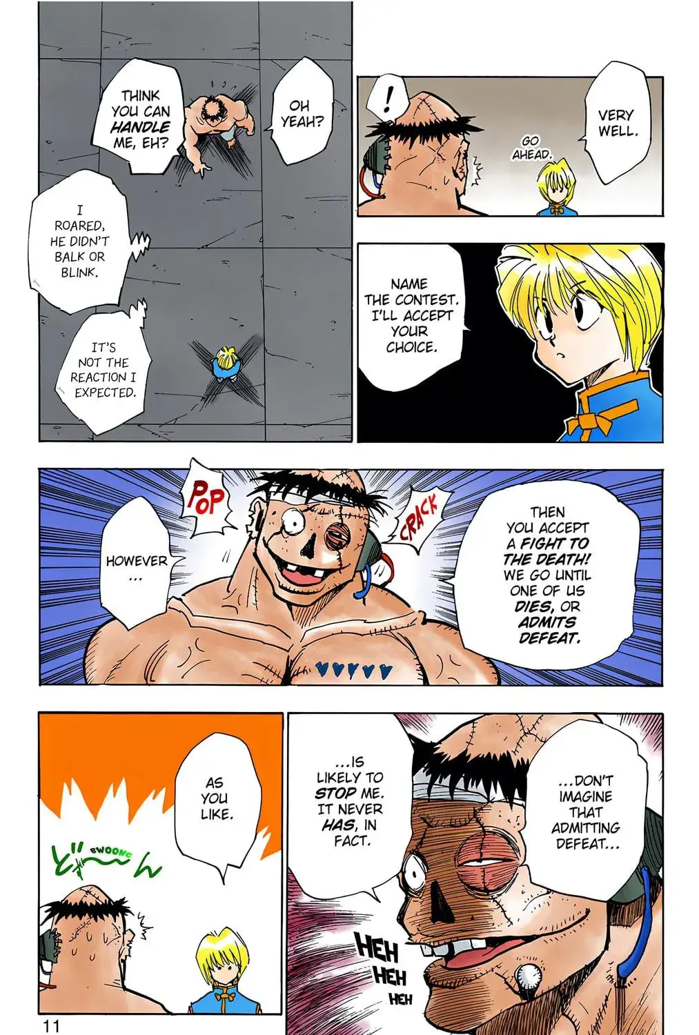 Hunter x Hunter Colored Manga, chapter 18, page 9