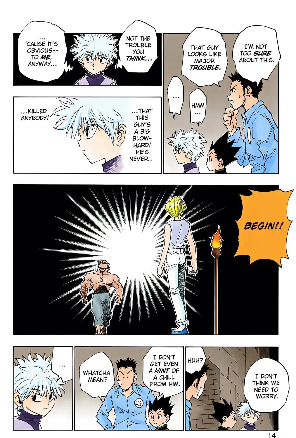 Hunter x Hunter Colored Manga, chapter 18, page 15