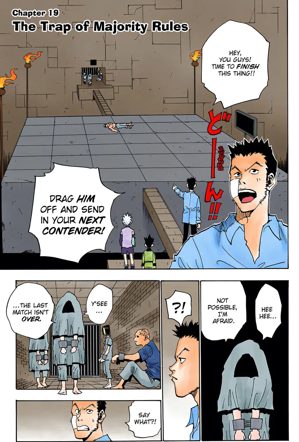 Hunter x Hunter Colored Manga, chapter 19, page 1