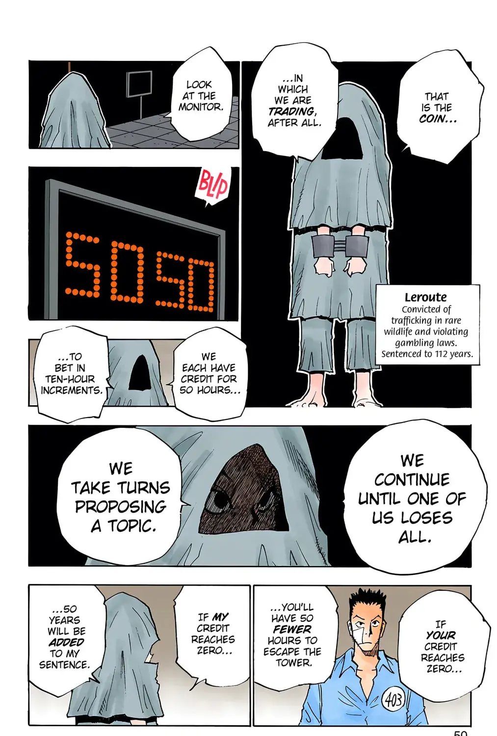 Hunter x Hunter Colored Manga, chapter 20, page 7