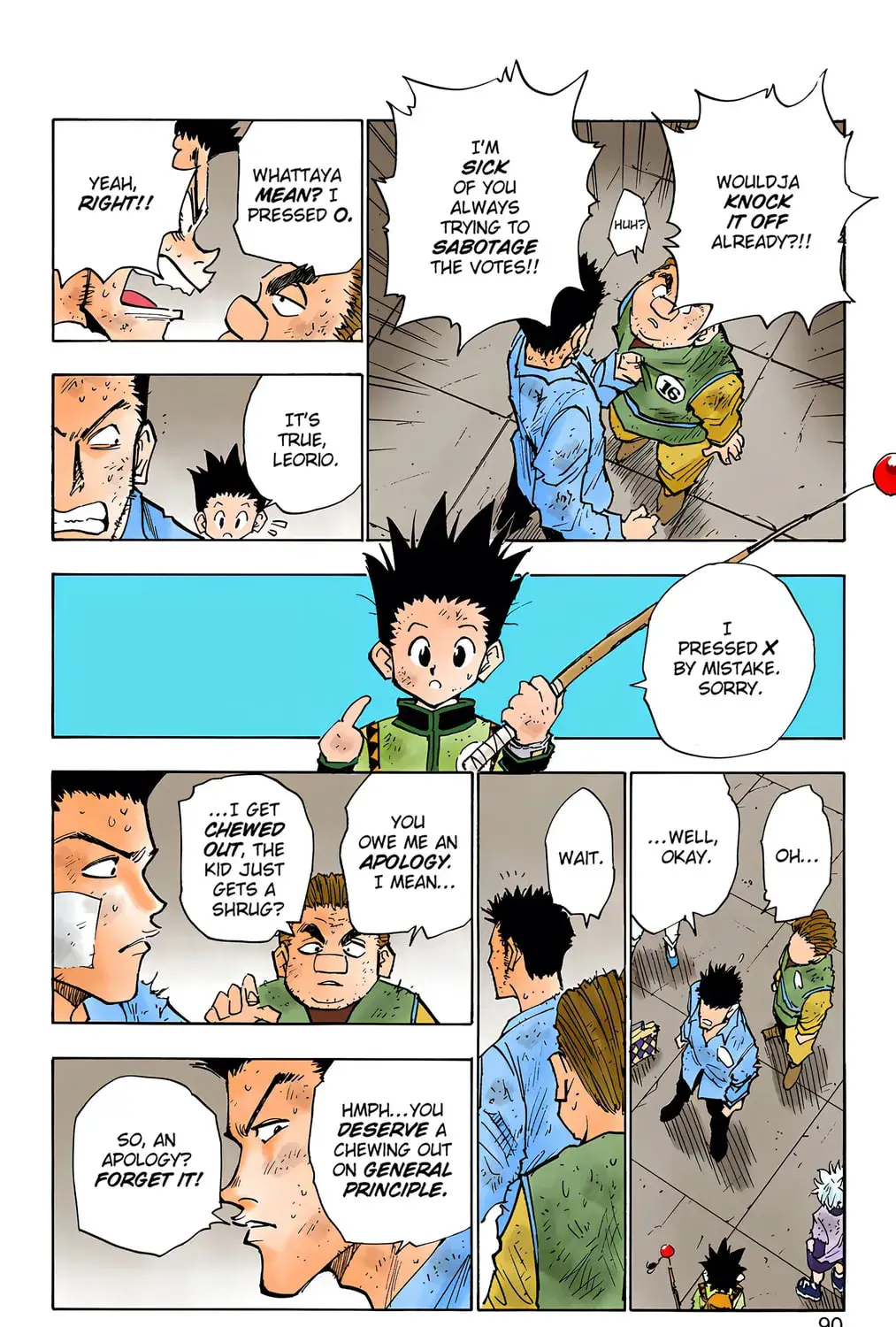 Hunter x Hunter Colored Manga, chapter 22, page 7
