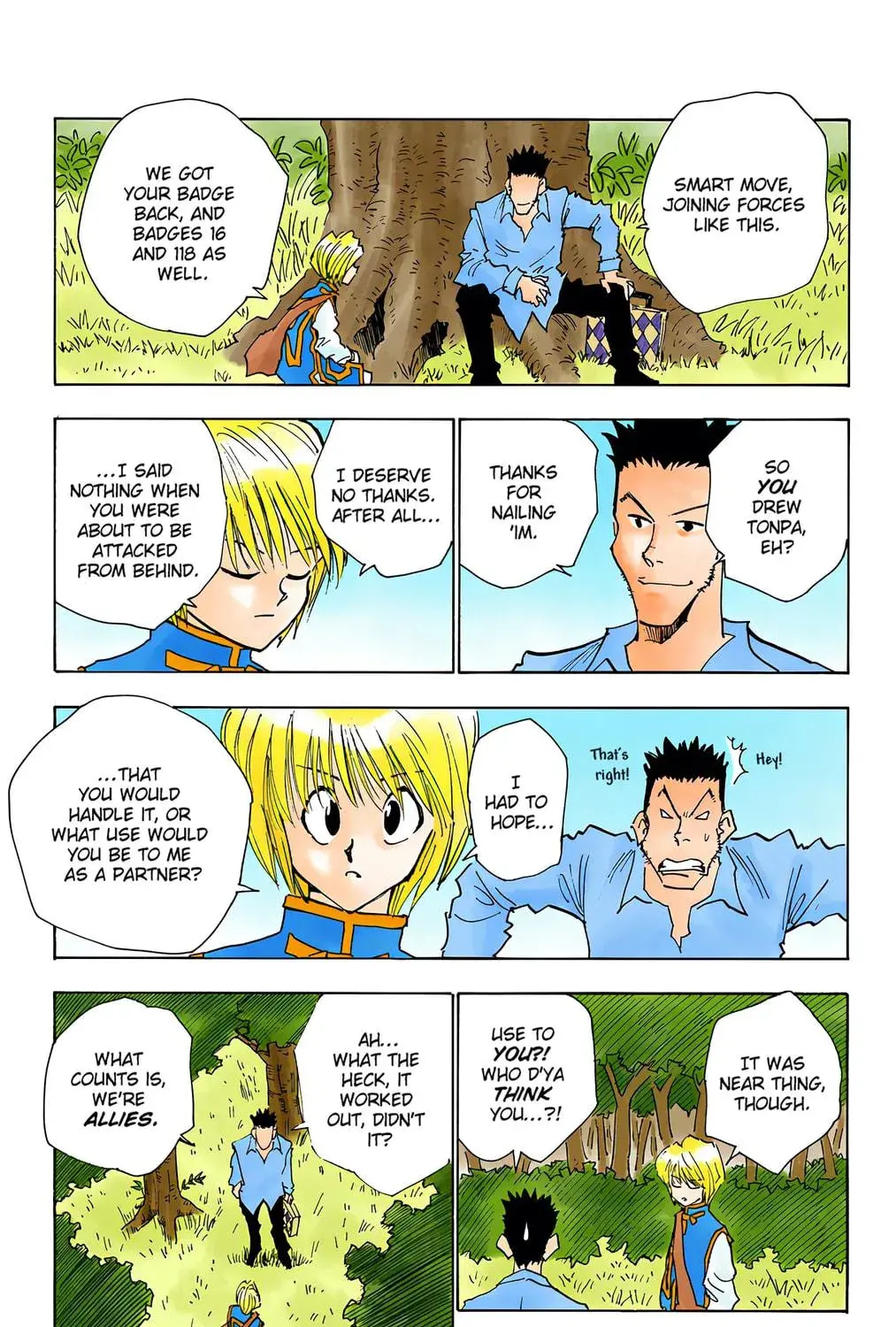 Hunter x Hunter Colored Manga, chapter 26, page 5