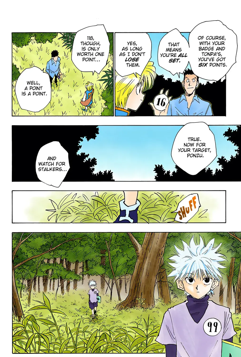 Hunter x Hunter Colored Manga, chapter 26, page 7