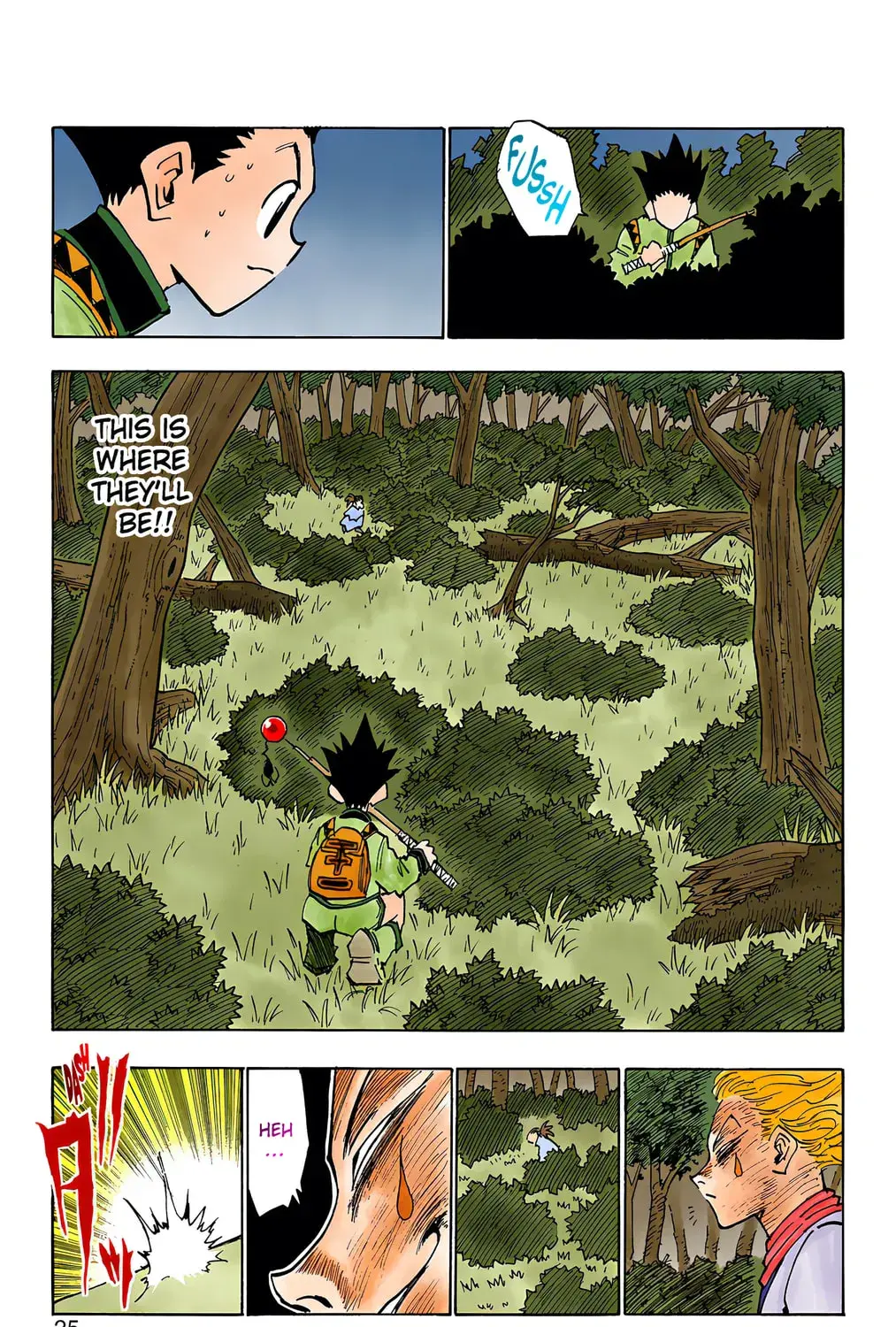 Hunter x Hunter Colored Manga, chapter 27, page 37