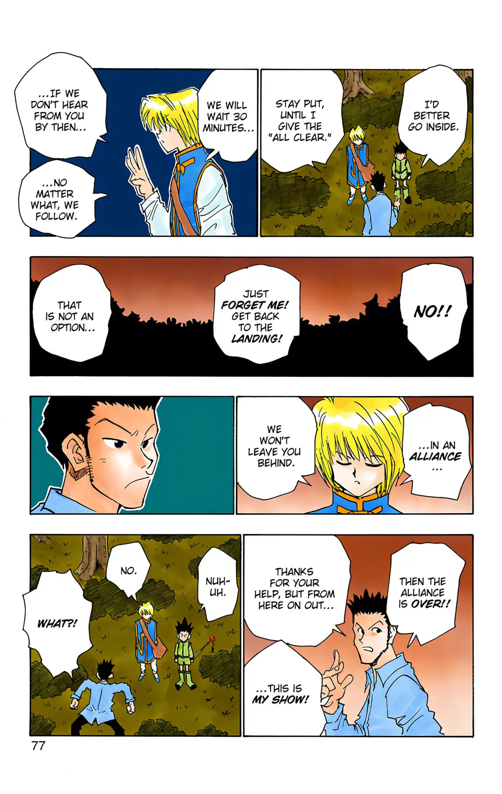 Hunter x Hunter Colored Manga, chapter 30, page 11