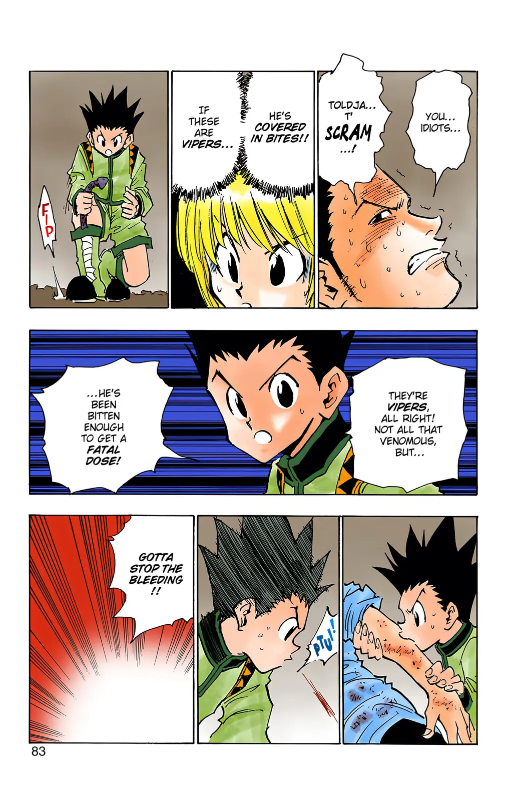 Hunter x Hunter Colored Manga, chapter 30, page 17