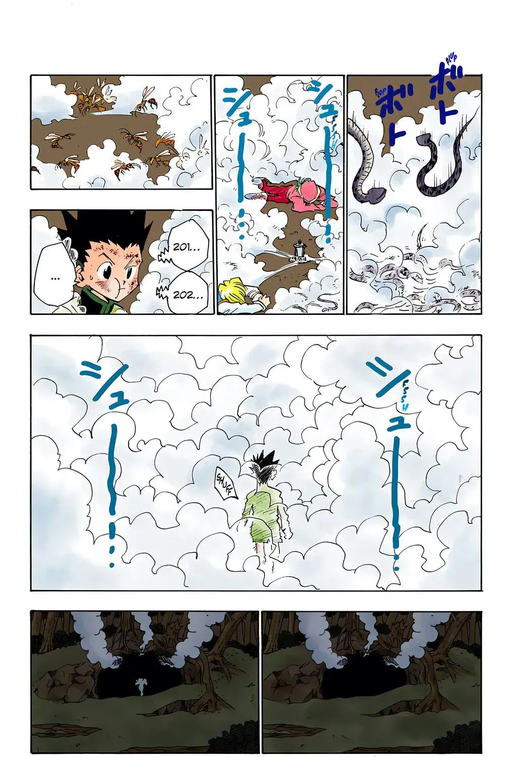 Hunter x Hunter Colored Manga, chapter 31, page 35
