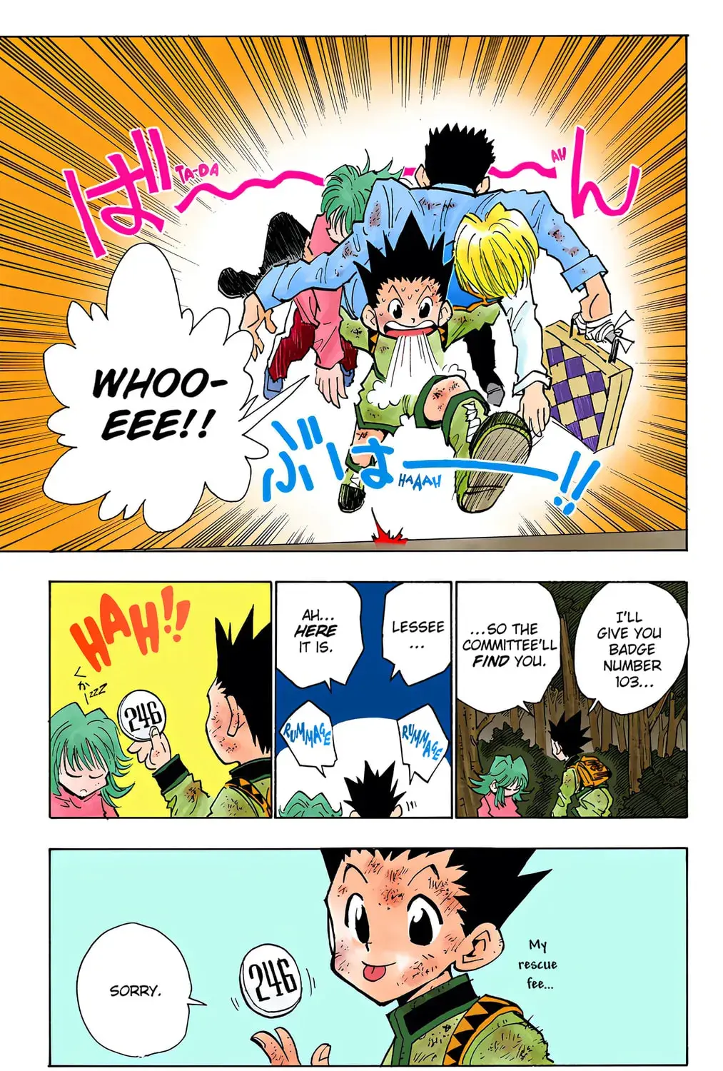 Hunter x Hunter Colored Manga, chapter 31, page 37