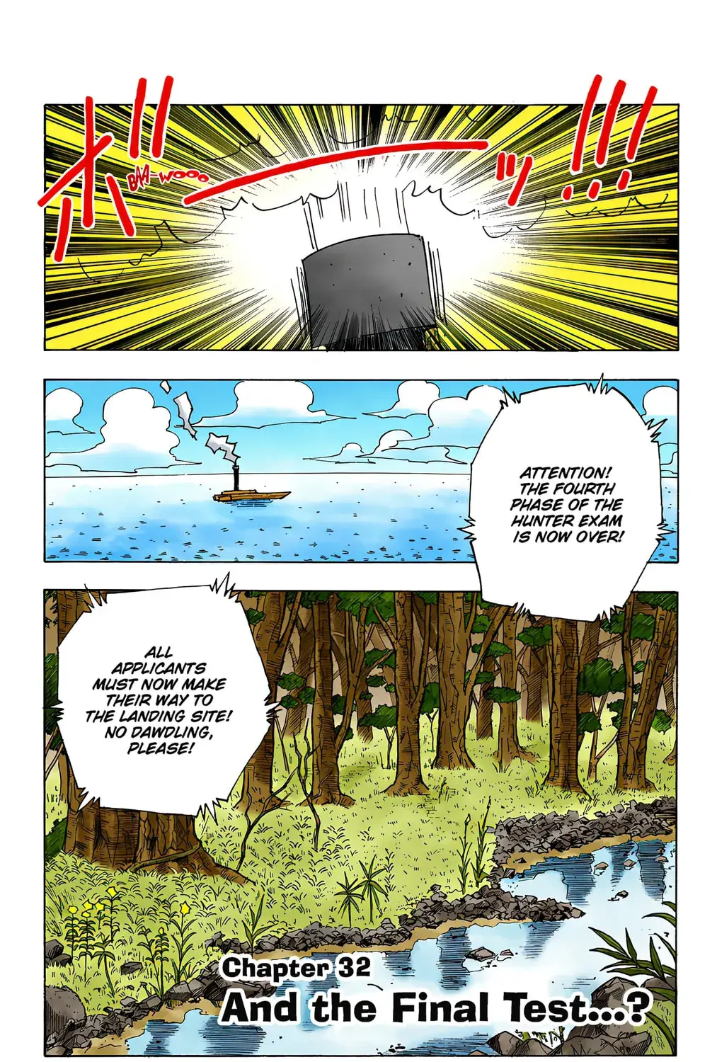 Hunter x Hunter Colored Manga, chapter 32, page 1