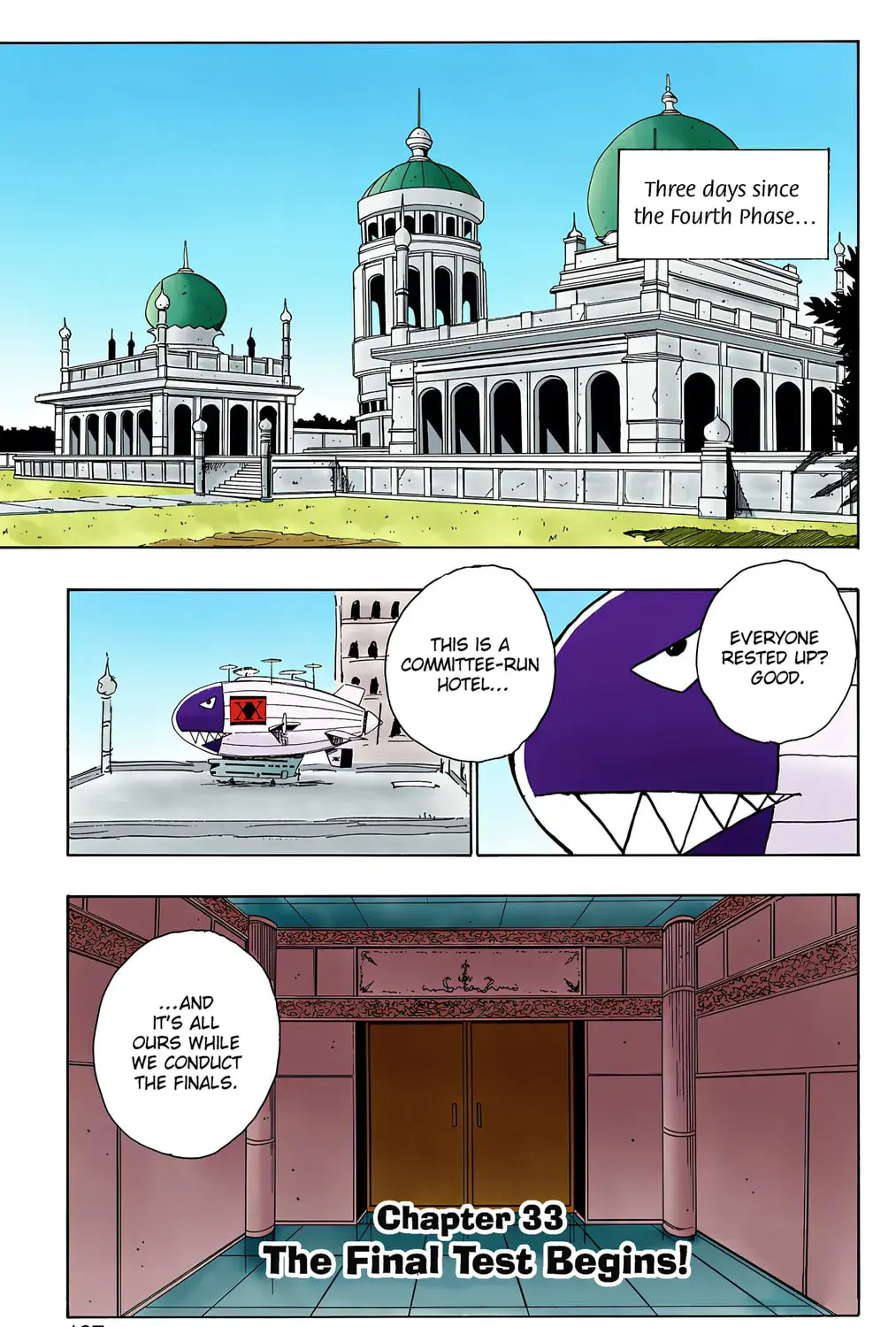 Hunter x Hunter Colored Manga, chapter 33, page 1