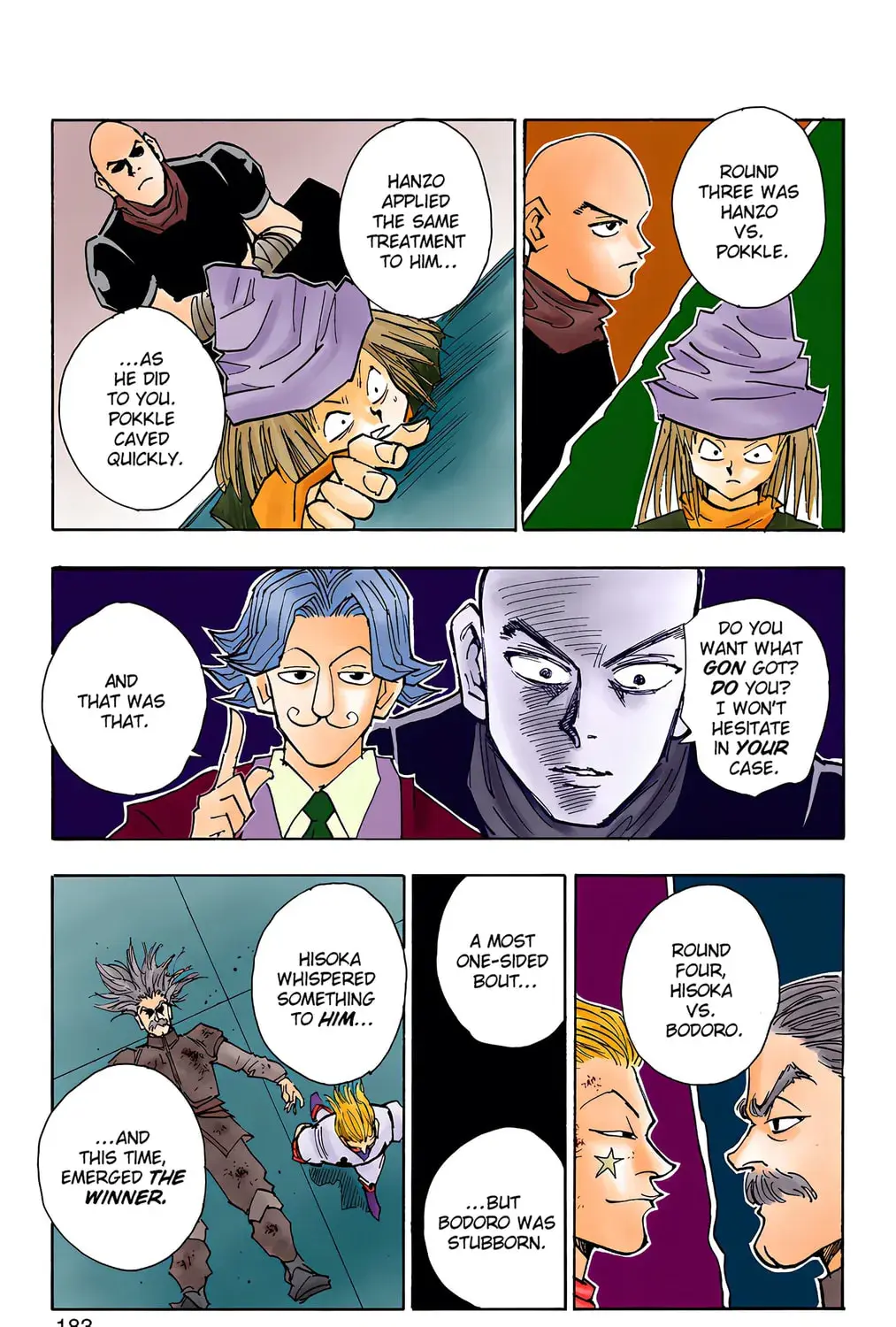 Hunter x Hunter Colored Manga, chapter 35, page 33