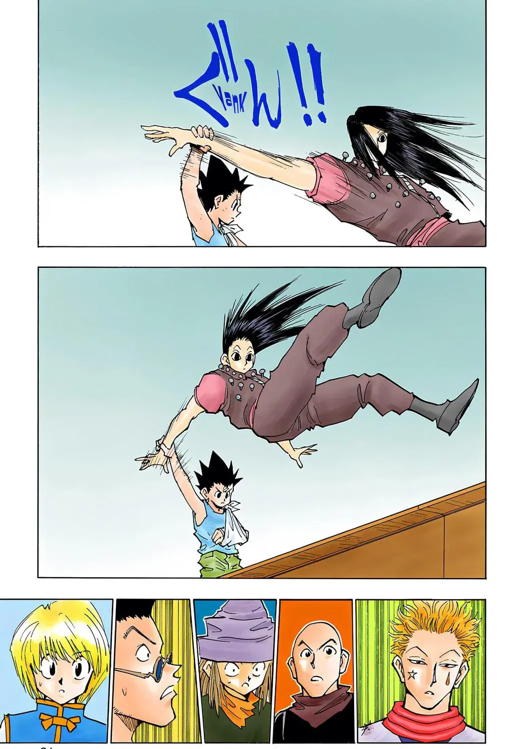 Hunter x Hunter Colored Manga, chapter 37, page 9