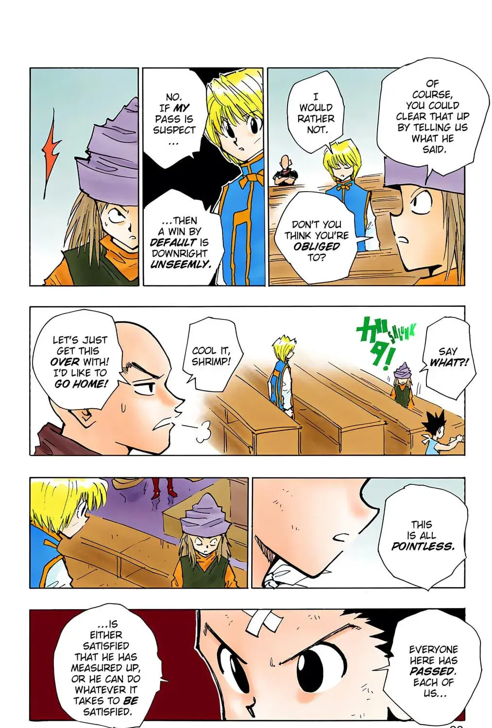 Hunter x Hunter Colored Manga, chapter 37, page 23