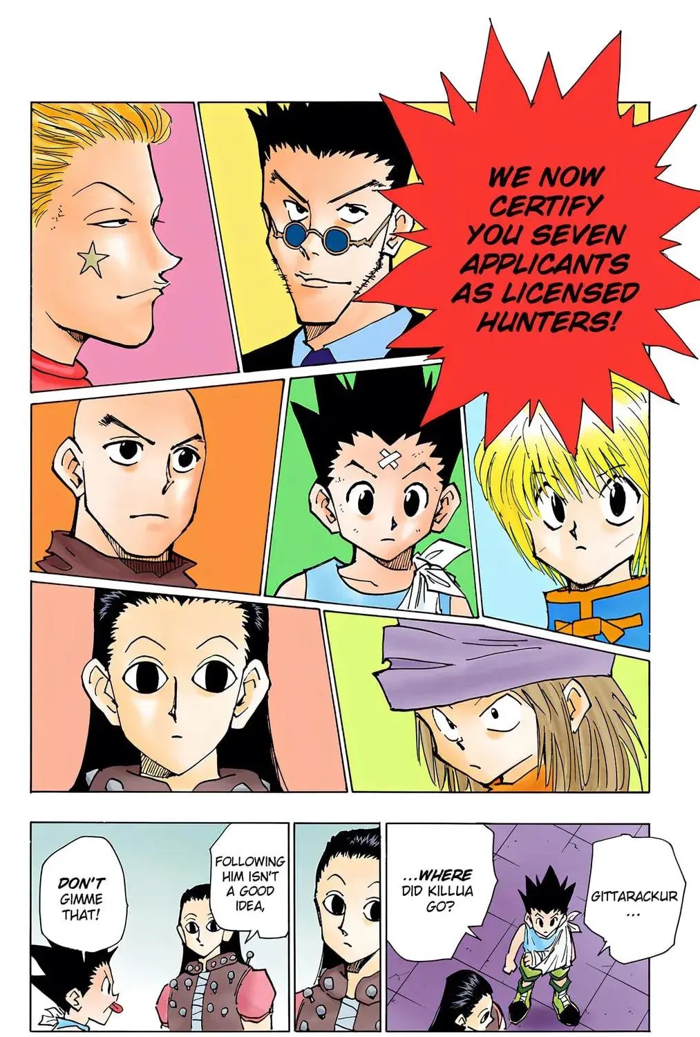 Hunter x Hunter Colored Manga, chapter 37, page 35