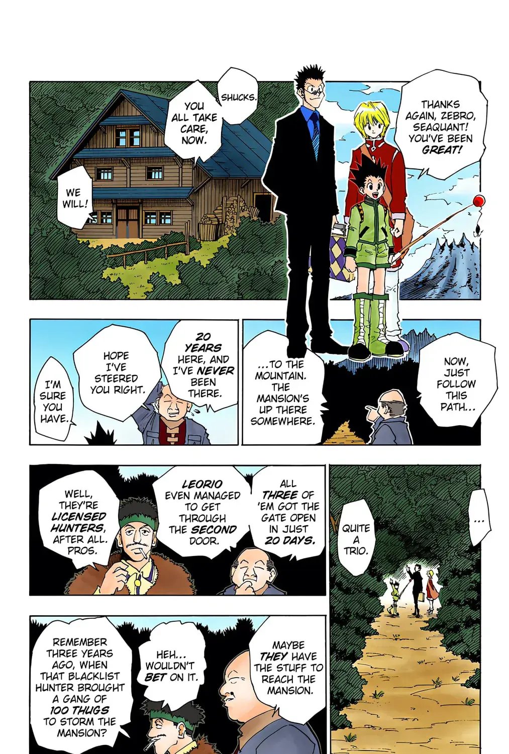 Hunter x Hunter Colored Manga, chapter 41, page 3