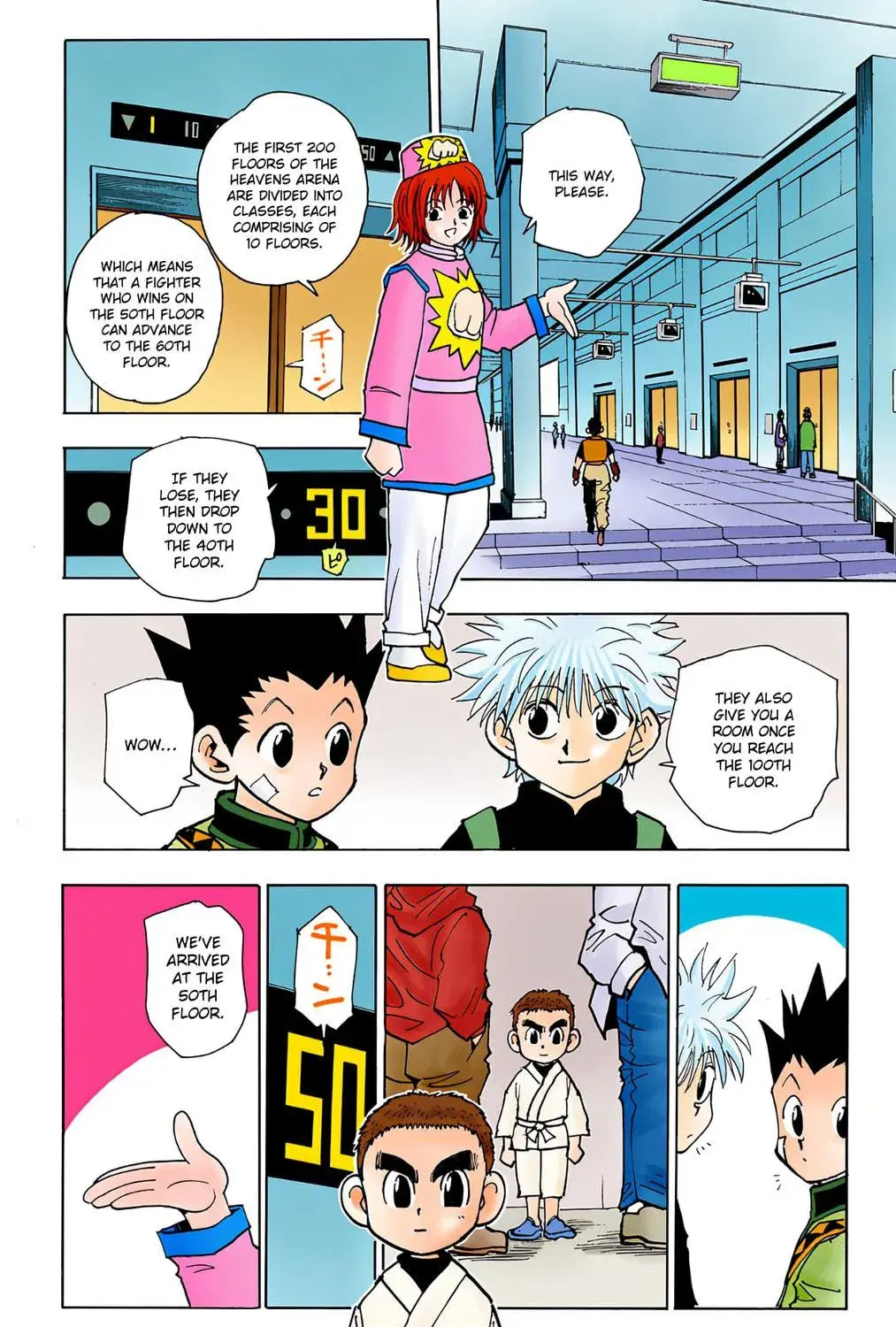 Hunter x Hunter Colored Manga, chapter 45, page 9