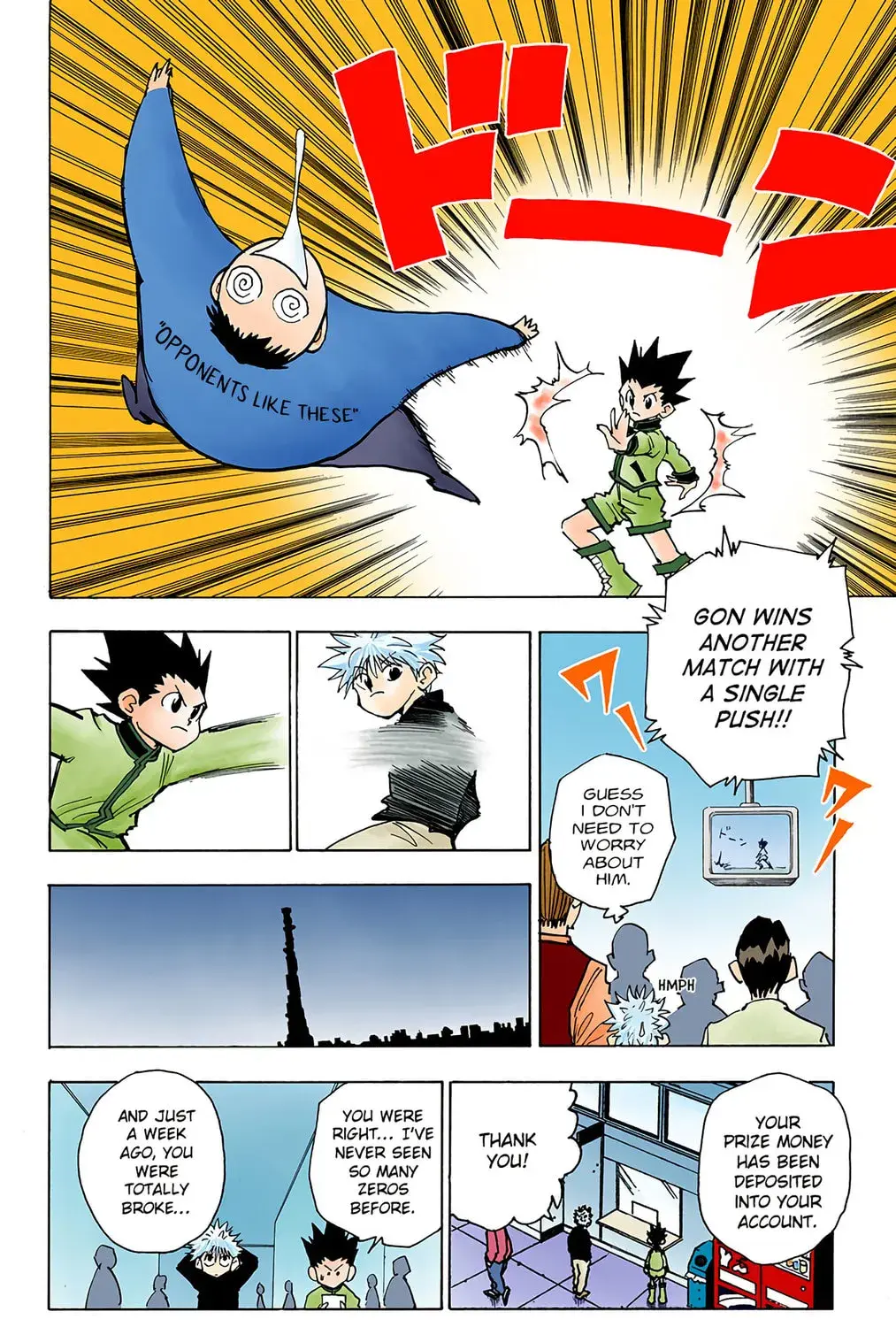 Hunter x Hunter Colored Manga, chapter 46, page 7