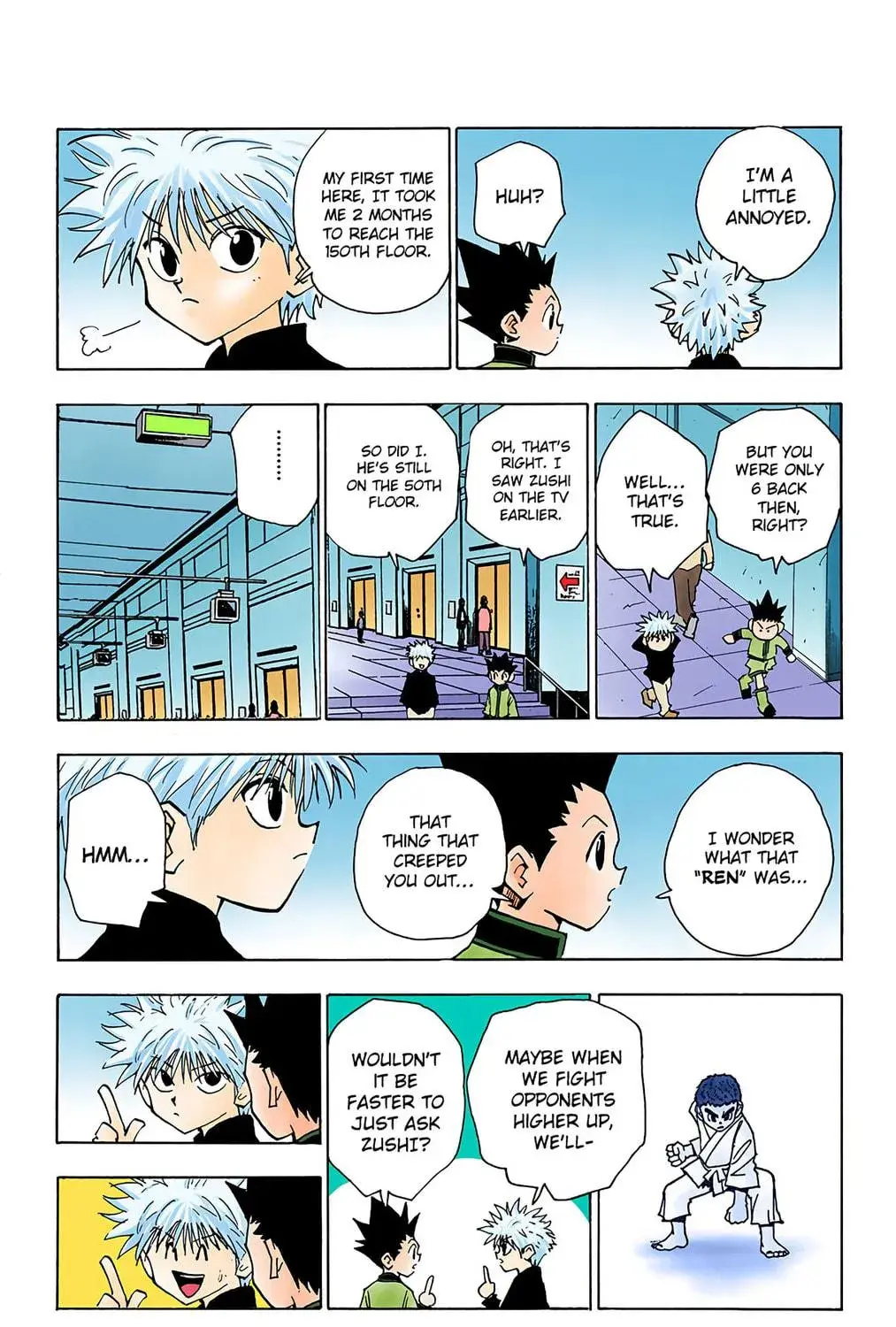 Hunter x Hunter Colored Manga, chapter 46, page 9