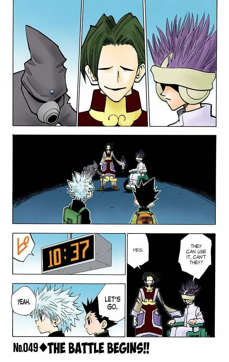 Hunter x Hunter Colored Manga, chapter 49, page 1