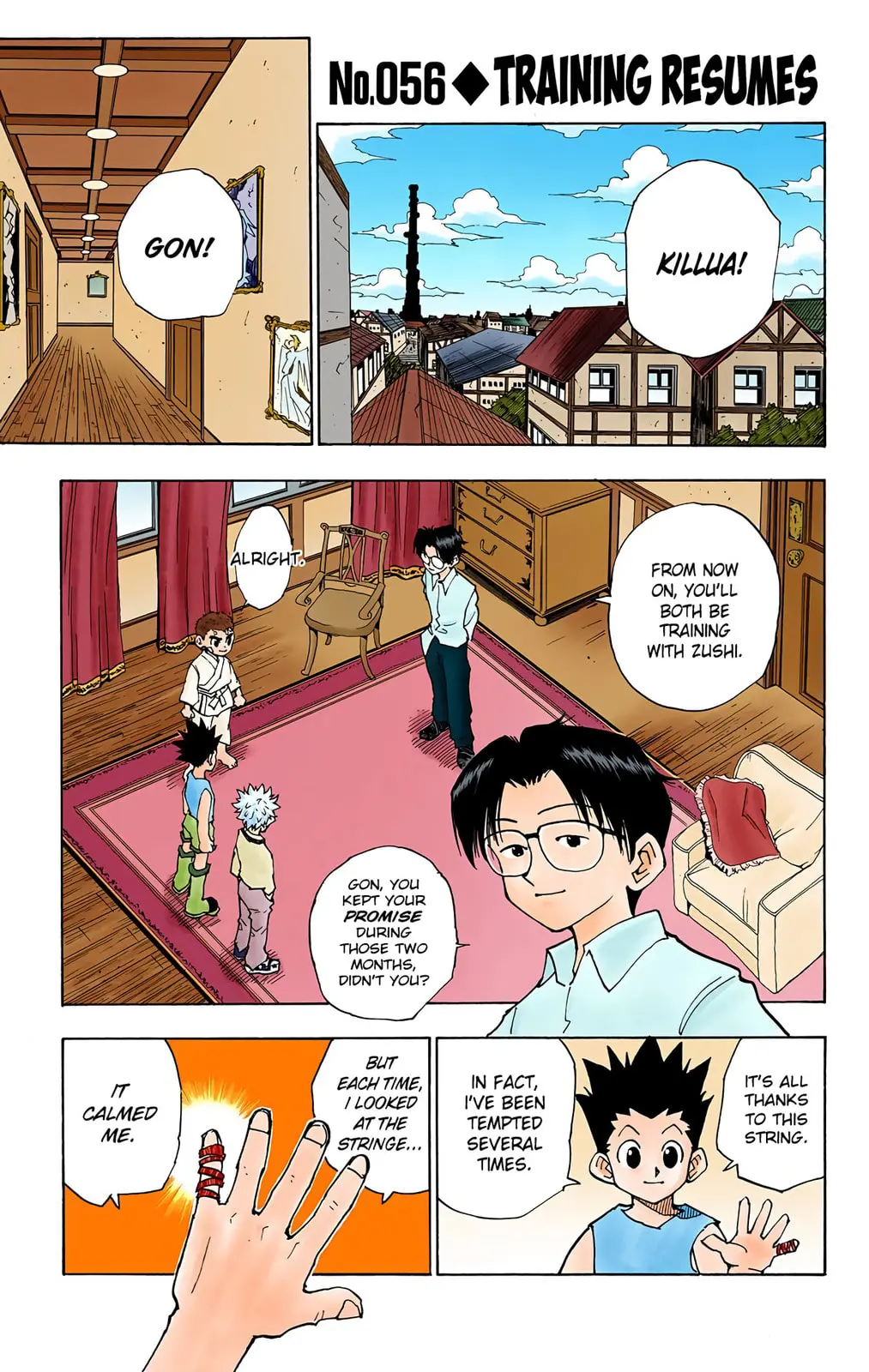 Hunter x Hunter Colored Manga, chapter 56, page 1