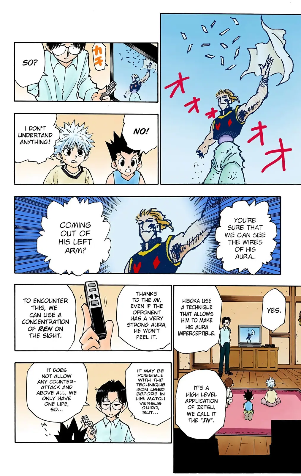 Hunter x Hunter Colored Manga, chapter 56, page 6