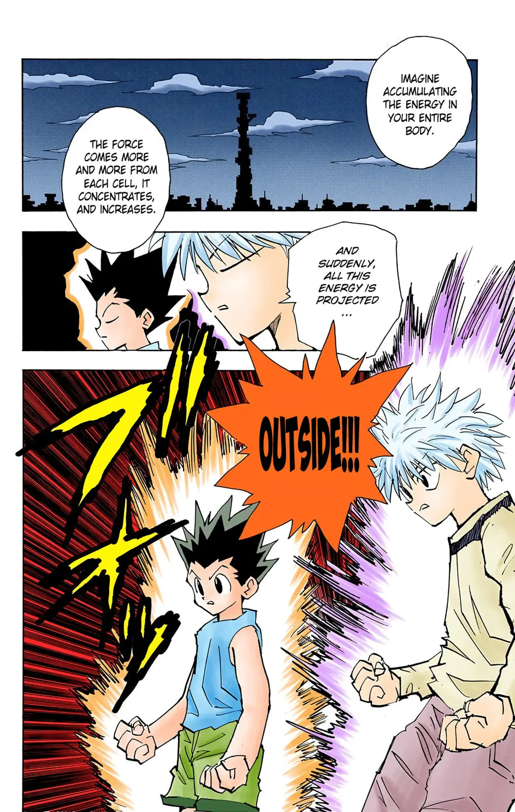 Hunter x Hunter Colored Manga, chapter 57, page 2