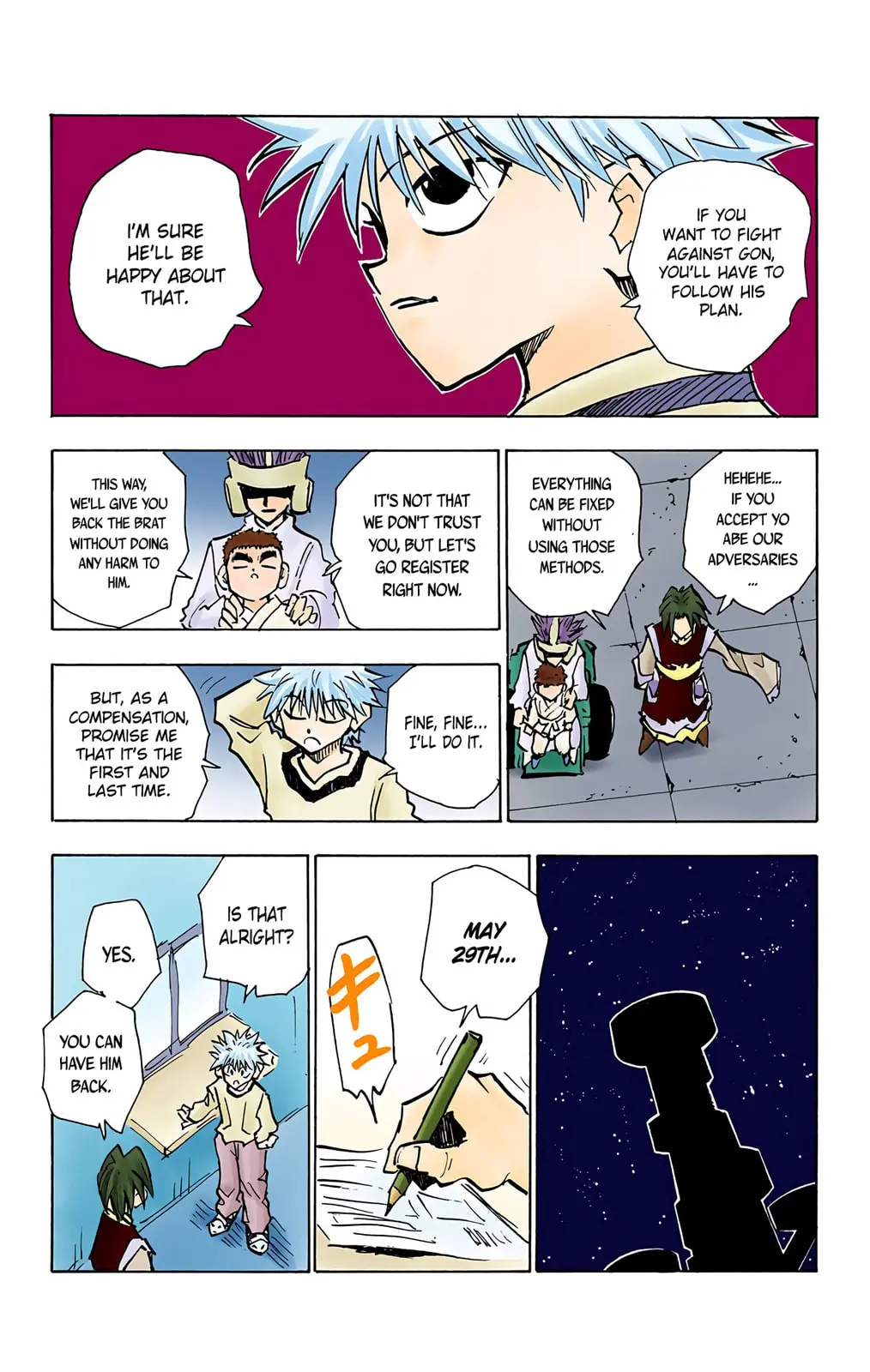 Hunter x Hunter Colored Manga, chapter 57, page 7