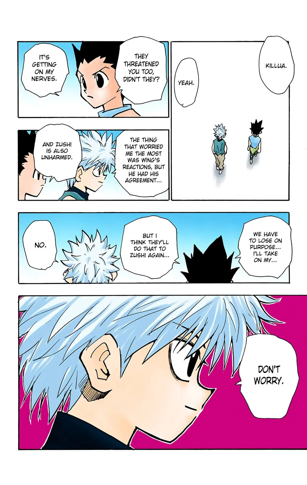 Hunter x Hunter Colored Manga, chapter 57, page 12