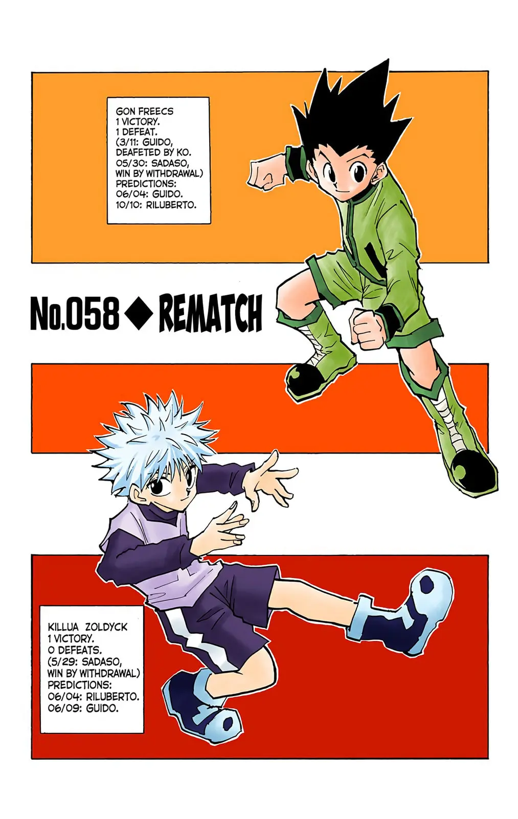 Hunter x Hunter Colored Manga, chapter 58, page 1