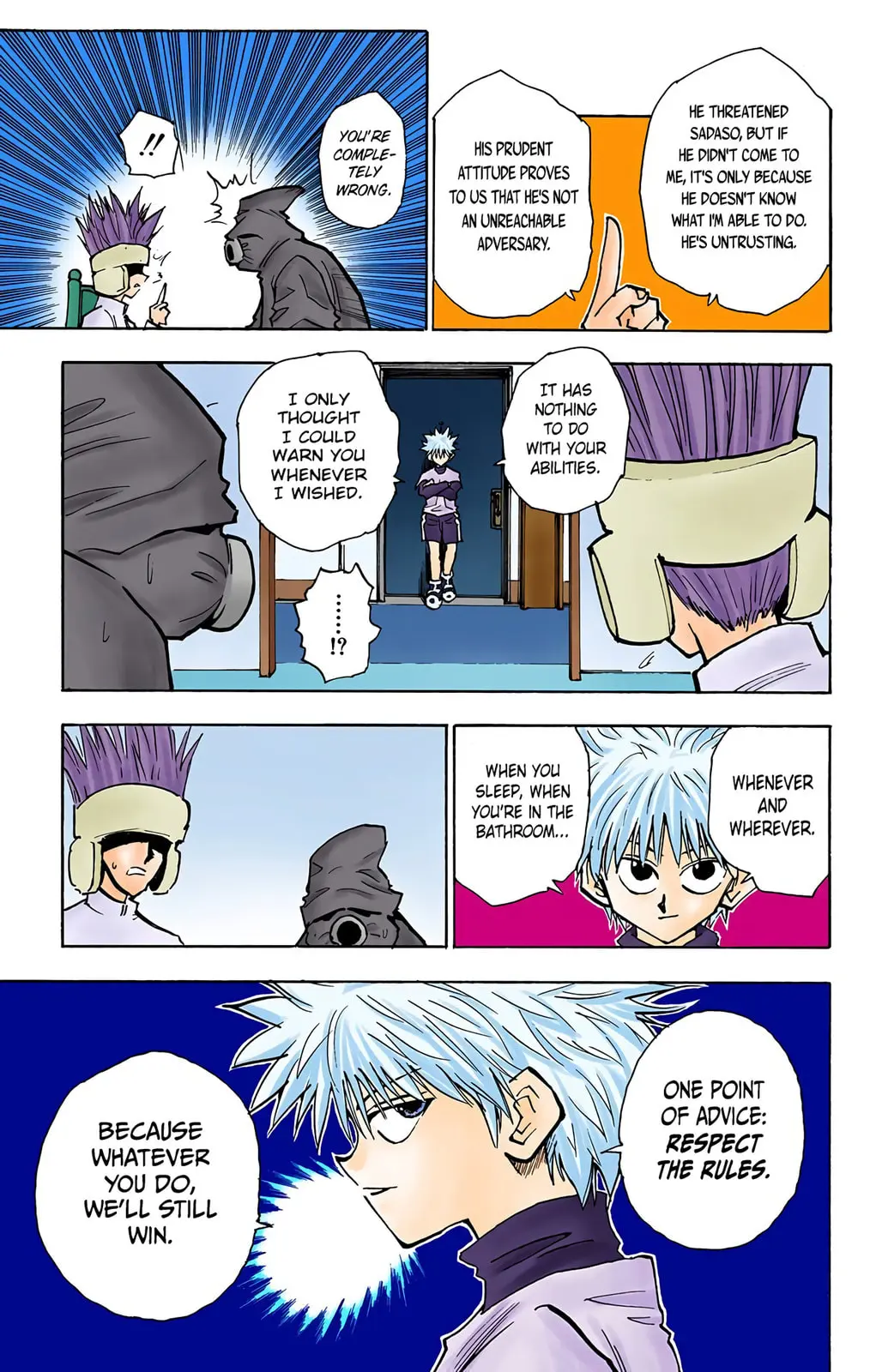 Hunter x Hunter Colored Manga, chapter 58, page 3