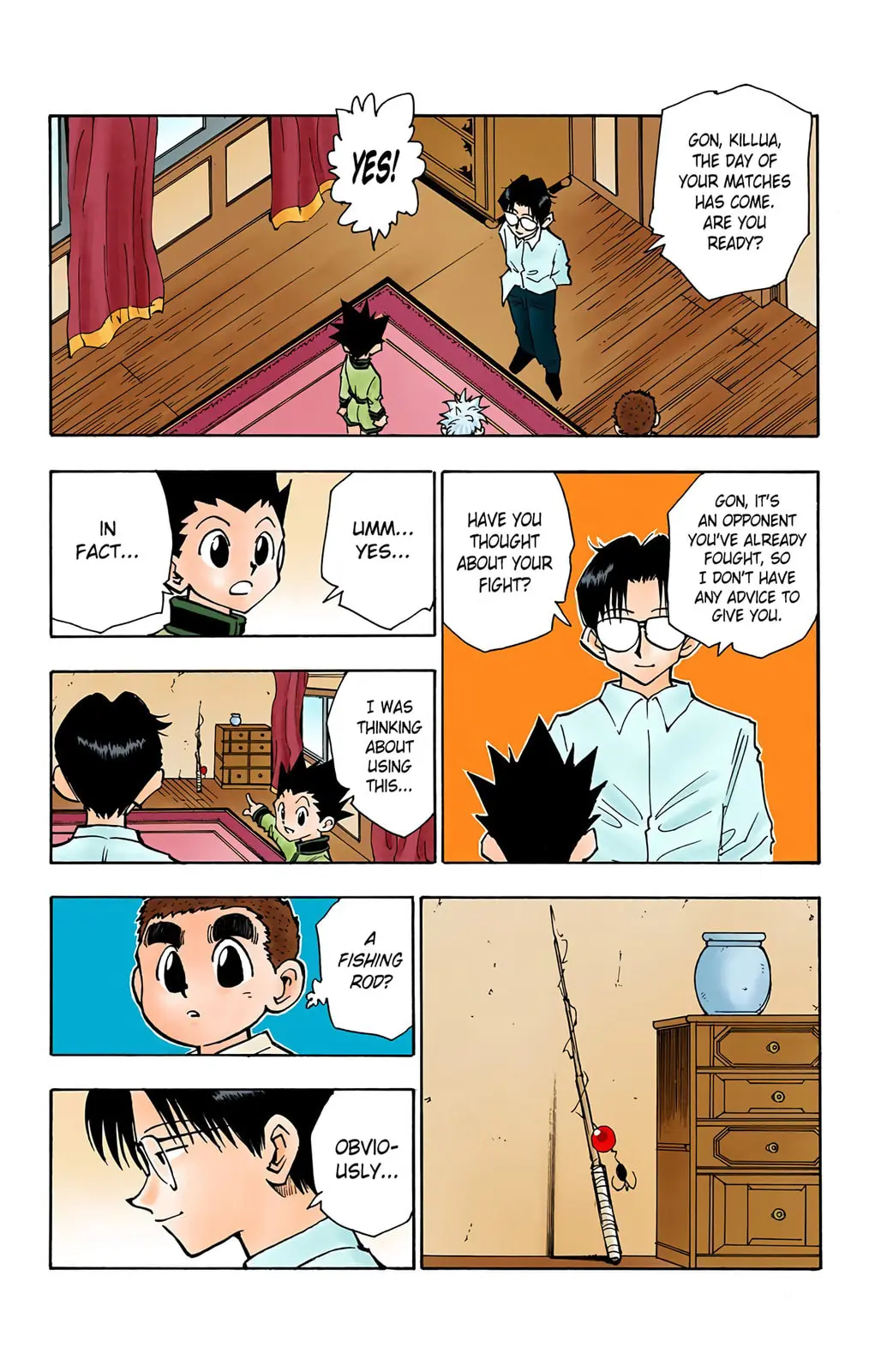 Hunter x Hunter Colored Manga, chapter 58, page 5