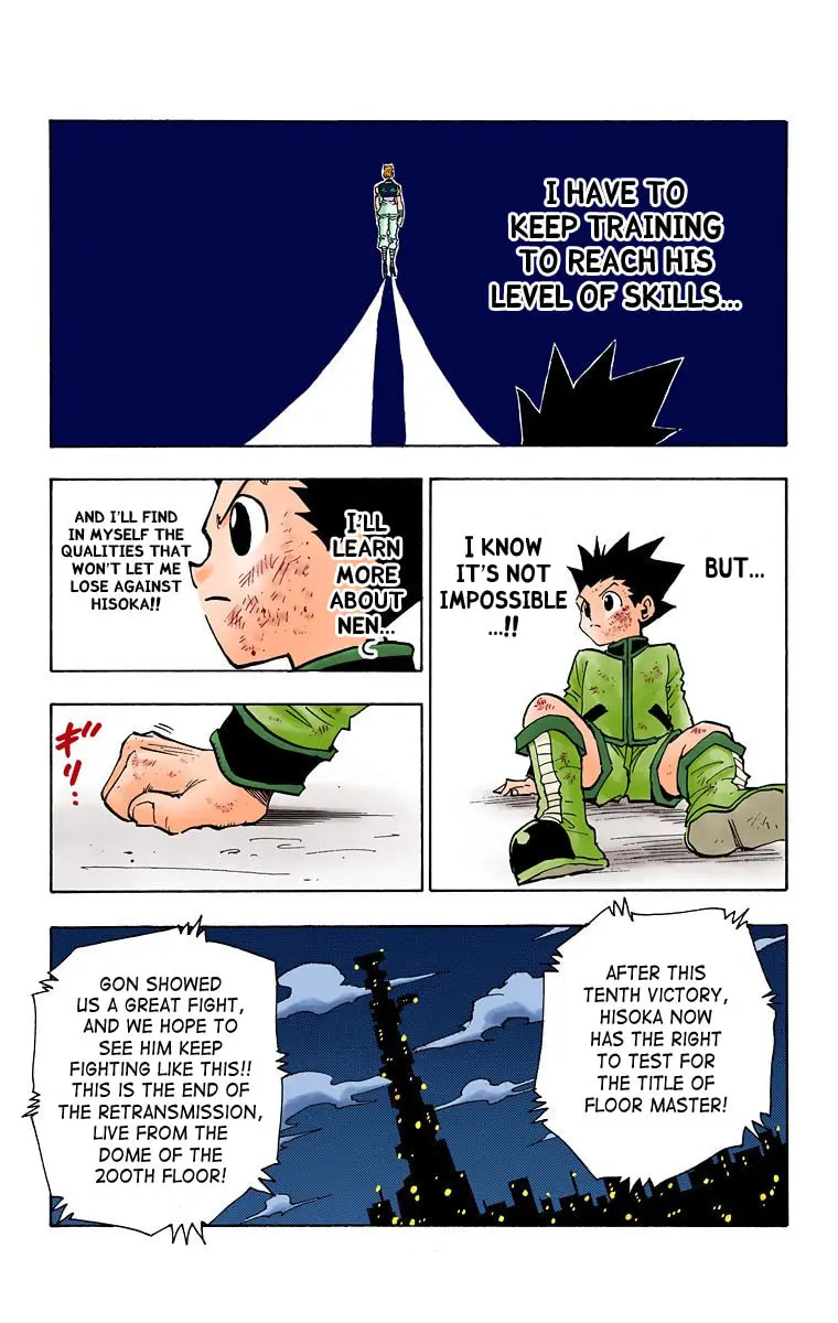 Hunter x Hunter Colored Manga, chapter 63, page 17
