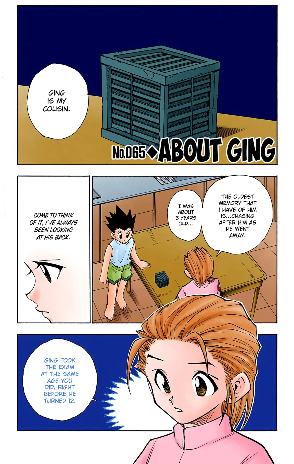 Hunter x Hunter Colored Manga, chapter 65, page 1