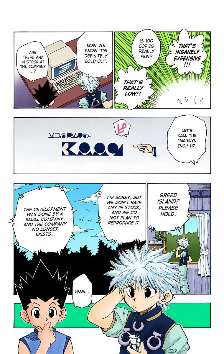 Hunter x Hunter Colored Manga, chapter 69, page 7