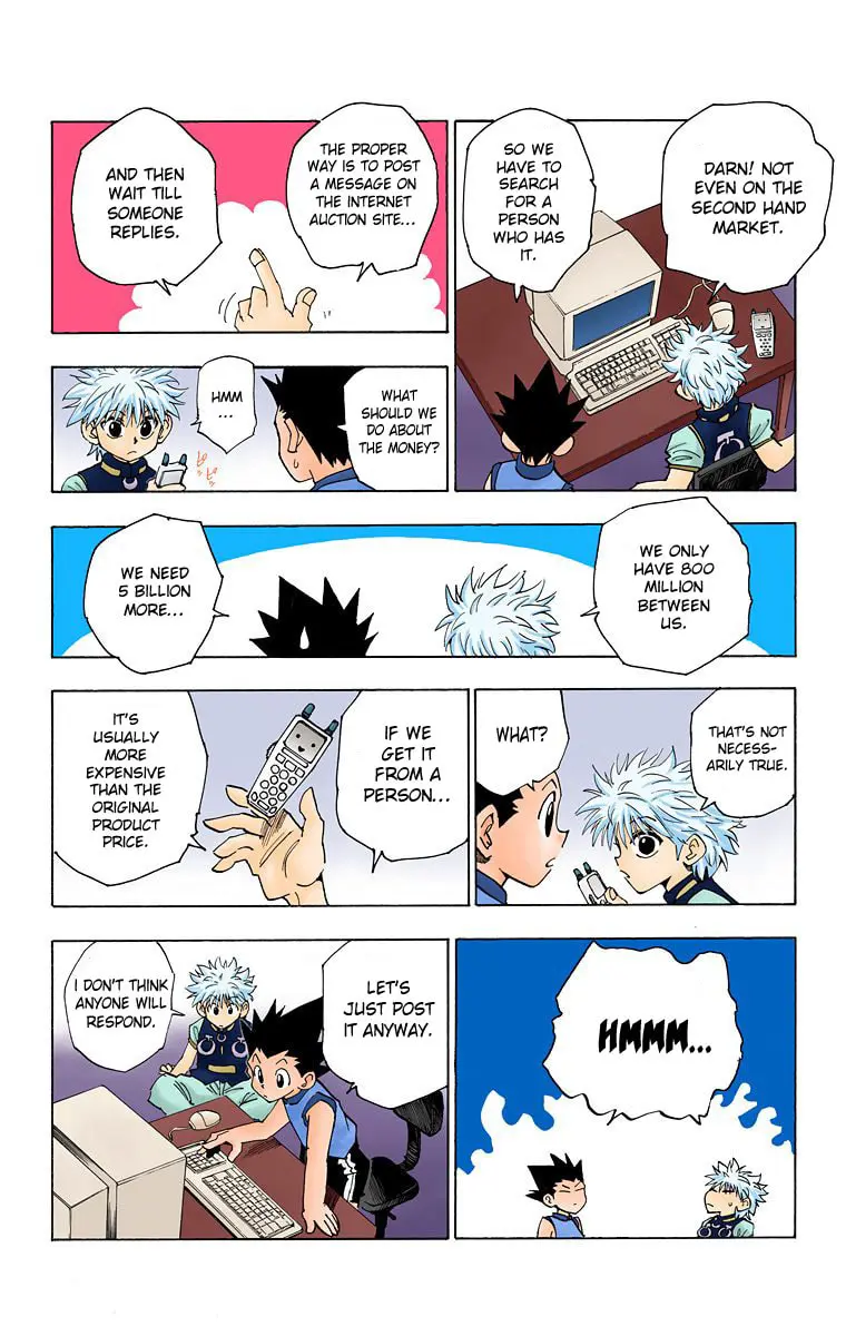 Hunter x Hunter Colored Manga, chapter 69, page 8