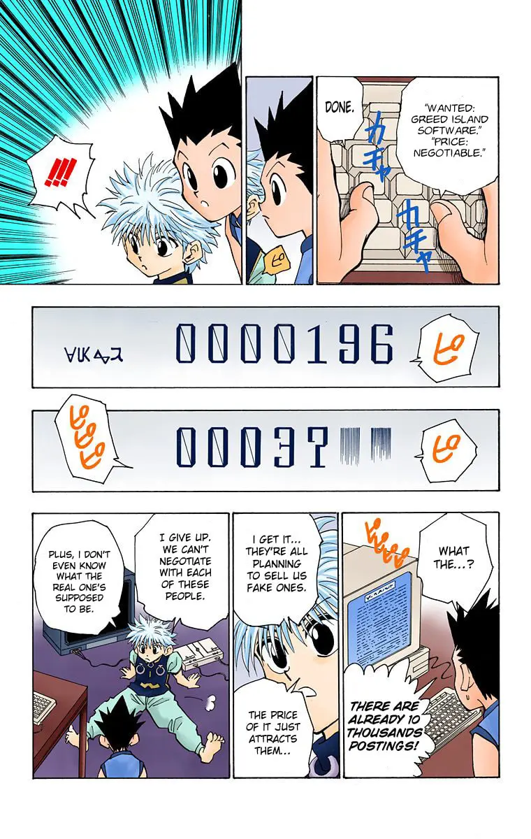 Hunter x Hunter Colored Manga, chapter 69, page 9