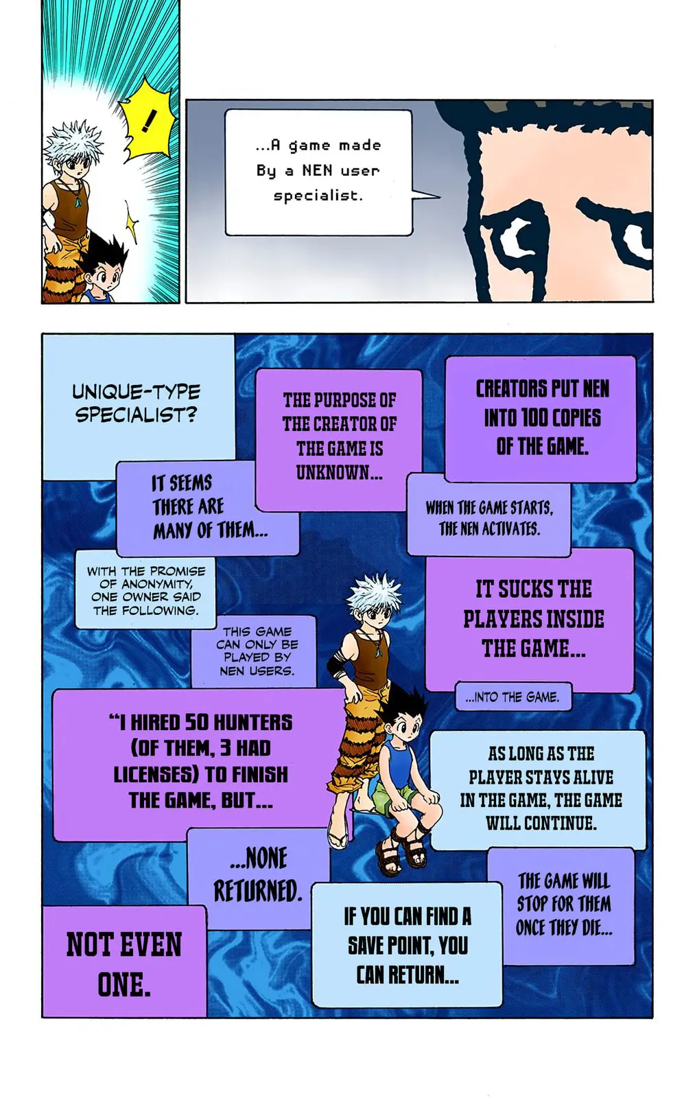 Hunter x Hunter Colored Manga, chapter 70, page 5