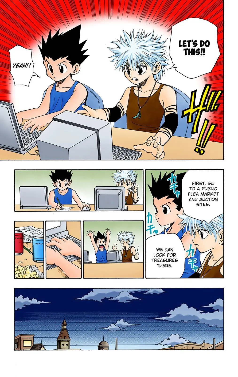 Hunter x Hunter Colored Manga, chapter 70, page 9